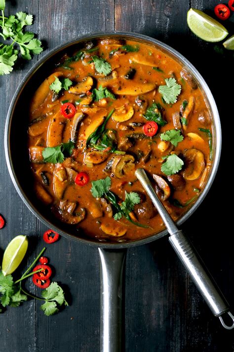 Eggplant Mushroom Curry Recipe - Mushroom Recipes