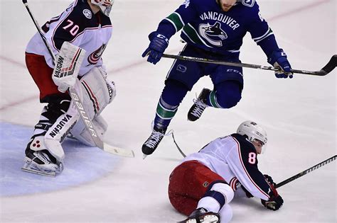 Game 75 Preview Columbus Blue Jackets At Vancouver Canucks