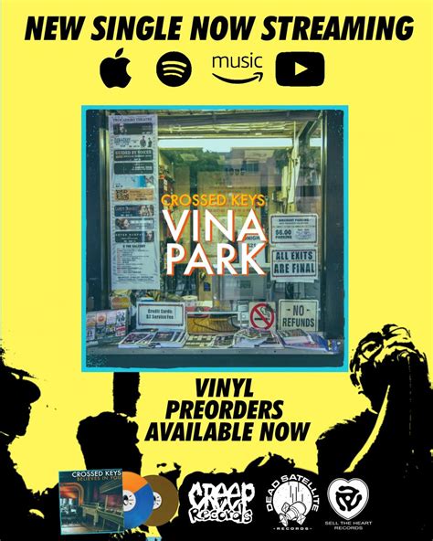 Crossed Keys On Twitter Vina Park Is Out Everywhere Give It A Spin Add It To Your Playlist