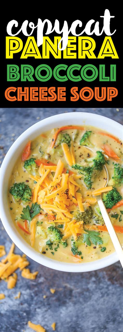 And i, for one, am here for it. Copycat Panera Broccoli Cheese Soup - Damn Delicious