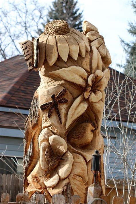 Chainsaw Carving Of Owls And Chainsaw Carving Of Birds Chainsaw