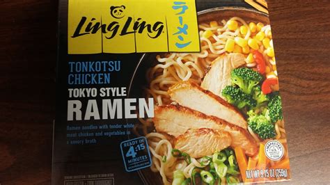 Review Of Ling Ling Tonkotsu Chicken Tokyo Style Ramen