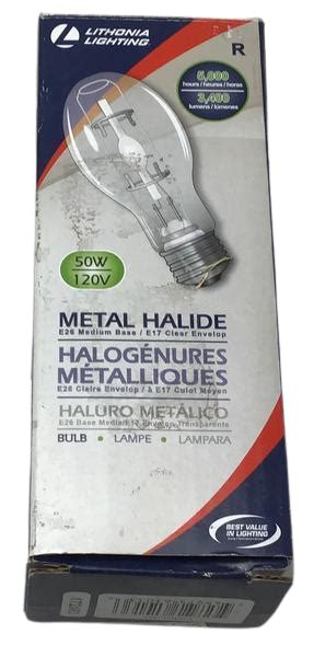 Lithonia Lighting 50 Watt A17 Metal Halide Replacement Light Bulb Dama