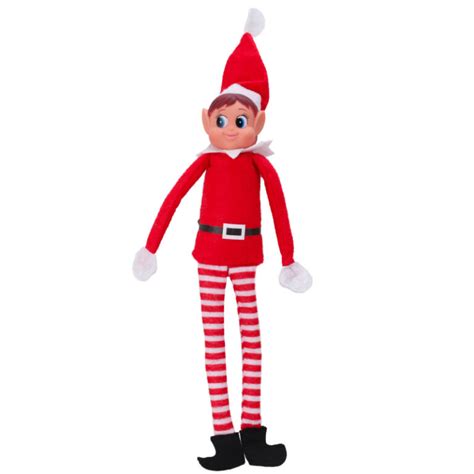 elves behavin badly elf plush and pink pyjamas christmas pack elf included toyland
