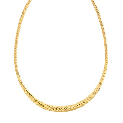 Avec son éclat pur et clair, un collier or blanc est un bijou d'un raffinement extrême. Collier or 750 jaune maille anglaise - Femme - Collier | MATY