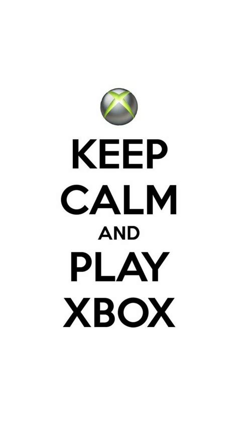 Keep Calm And Play Xbox Wallpaper