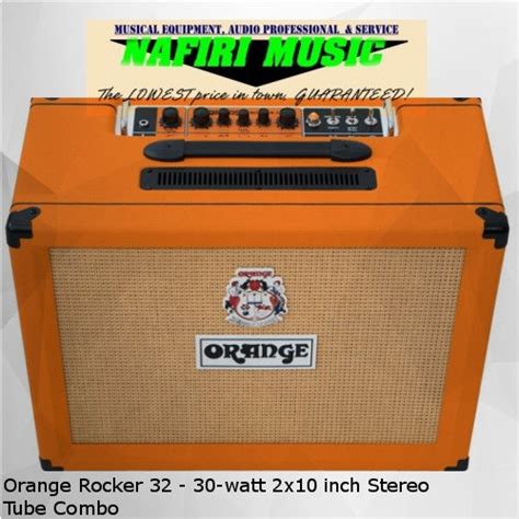 Jual Orange Rocker 32 30 Watt 2x10 Inch Stereo Tube Combo Di Lapak Nafiri Music Bukalapak