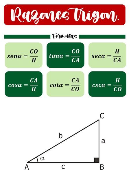 Razones Trigonometricas Formulario Udocz The Best Porn Website