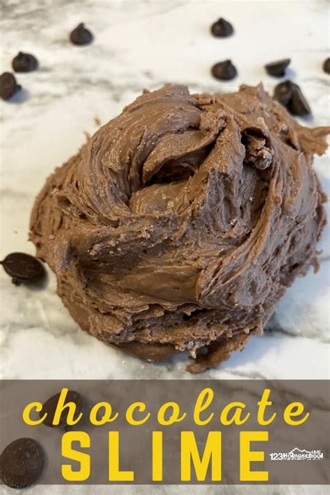 Edible Chocolate Slime Goop Recipe
