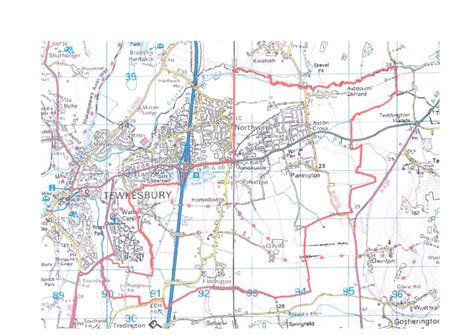 Parish Map Ashchurch Rural Parish Council