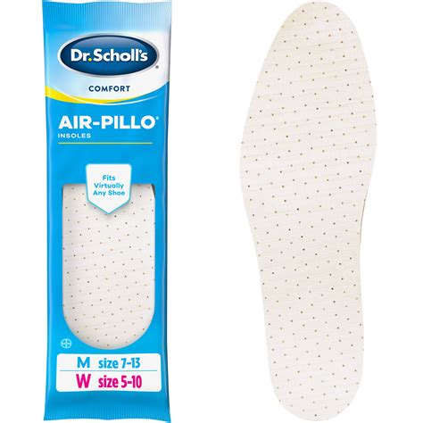 Dr Scholl S Air Pillo Shoe Insoles Unisex Inserts With Ultra Soft