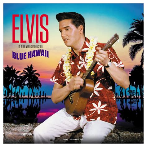 Blue Hawaii OST 180G Electric Blue Vinyl LP Not Now Music