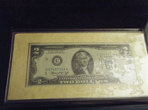 1976 two Dollar bill - First day of issue US in case - For Sale, Buy