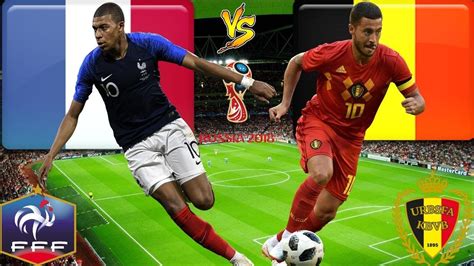 france vs belgium head to head lineup and score prediction 2018 fifa world cup semi finals