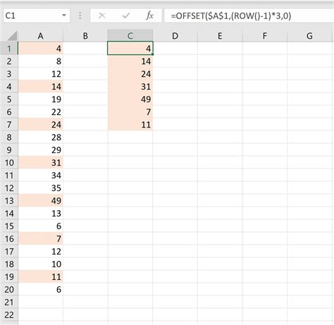 How To Select Every Nth Row In Excel With Example Statology