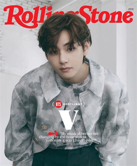 Bts V ‘rolling Stone Digital Cover Story Rolling Stone