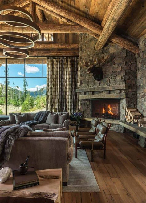 Rustic Chic Mountain Home In The Rocky Mountain Foothills Cabin