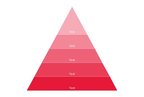 Pyramid Diagram 3d Triangle Diagram Template How To Draw A