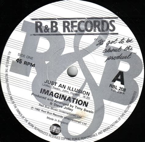 Imagination Just An Illusion 1982 Copyright Variation Vinyl Discogs
