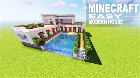 Minecraft Modern Ev Yapimi Minecraft Ev Yapımı 11 Modern House