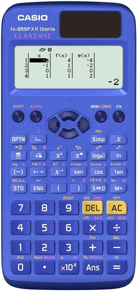 Casio ClassWiz FX SPXII Scientific Calculator Blue