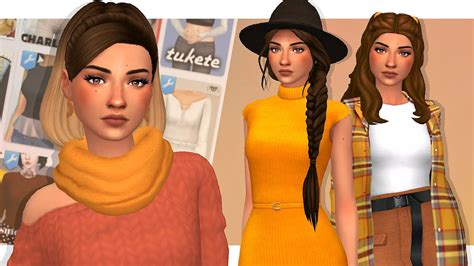 Best Fall Cc Finds 🍂 Sims 4 Custom Content Showcase Maxis Match