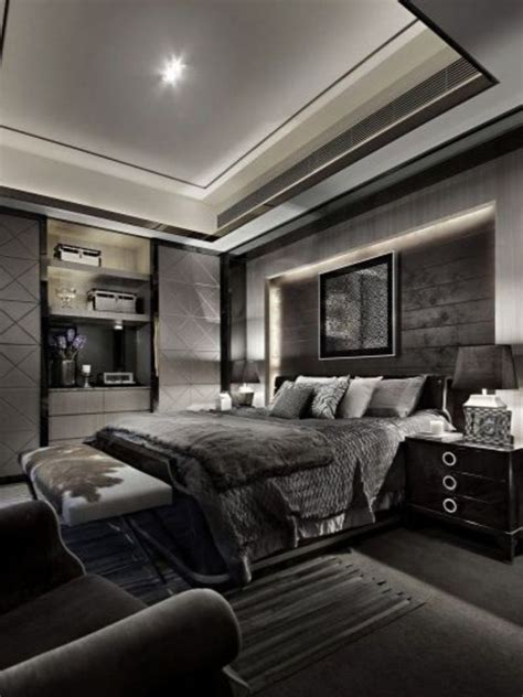 Dark Bedroom Interior Design In 2021 Luxurious Bedrooms Interior