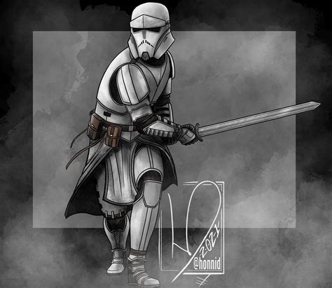 Phase 3 Clone Trooper Knight By Honnidhonni David R