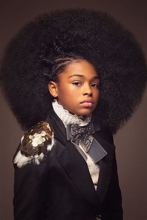 black girls rock their natural hair in baroque inspired shoot and set an example to girls