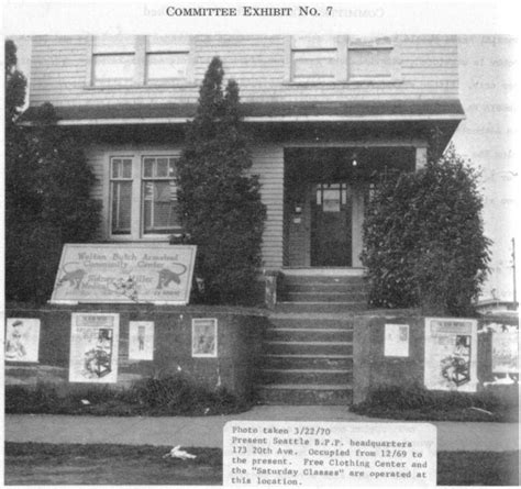 Seattle Black Panther Party Headquarters