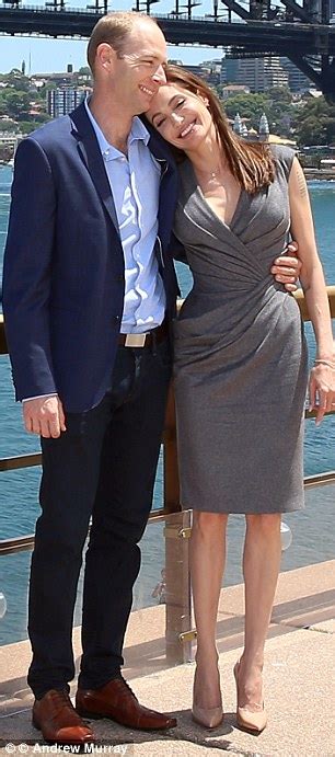 Angelina Jolie Steals The Spotlight From Magical Sydney Harbour In A Curve Hugging Grey Dress
