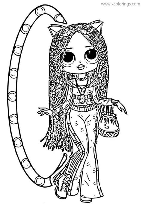 LOL Surprise OMG Dolls Swag Coloring Page. My Little Pony Coloring