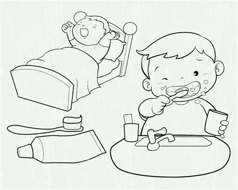 Find the perfect kid brushing teeth stock illustrations from getty images. Library of boy brushing teeth image royalty free library ...