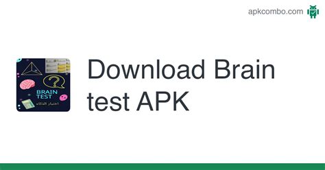 Brain Test Apk Android App Free Download