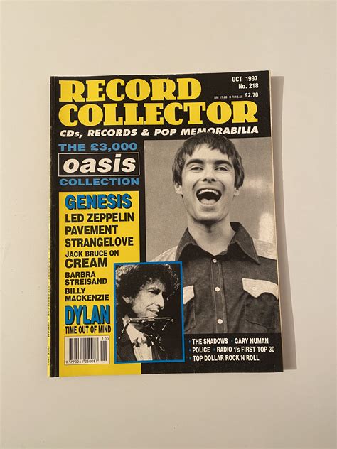 Vintage Record Collector Music Magazine Uk Release 218 Oct Etsy
