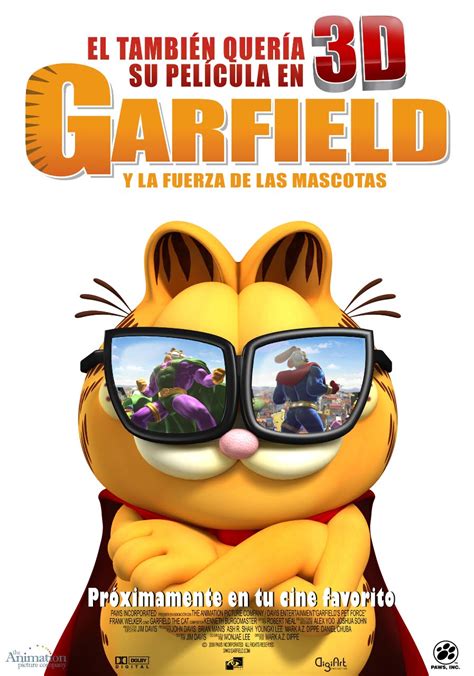 Cine Informacion Y Mas Quality Films Garfield En 3d