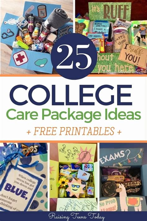Diy College Care Packages From Home 25 Genius Ideas Raising Teens Today