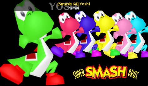 Smash 64 Yoshi Super Smash Bros Wii U Mods