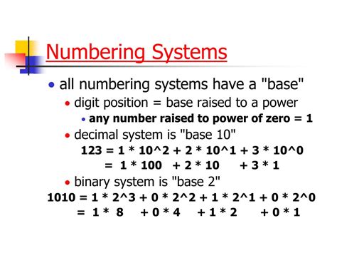 Ppt Cis 234 Numbering Systems Powerpoint Presentation Free Download