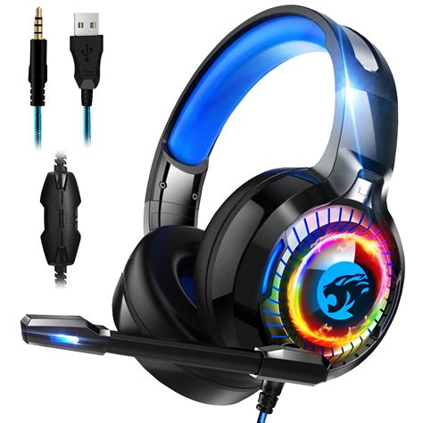 Tsv Stereo Gaming Headset Ps4 Headset With Marquee Led Light Xbox One