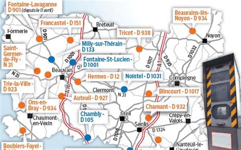 Voici La Nouvelle Carte Des Radars Double Sens Le Parisien