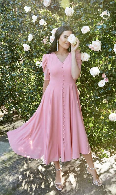Very Lovely Skirts Skirtsuits And Dresses Modest Dresses Pink Outfits Modest Summer Dresses