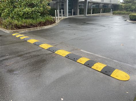 6 2m Rubber Speed Hump With Fixings Speed Humps Australia