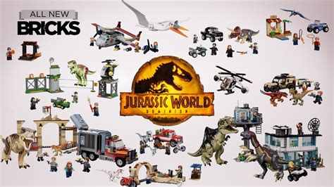 Lego Jurassic World Dominion Compilation Of All Sets Youtube