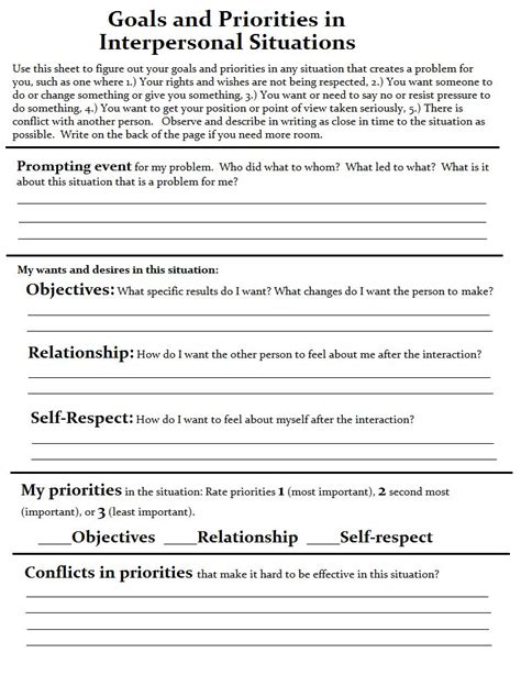 Awesome Free Couples Therapy Worksheets Images Worksheet