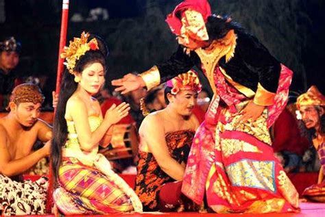 History Of Culture Drama Gong Traditional Theatre From Bali
