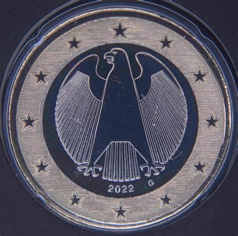 Germany 1 Euro Coin 2022 G Euro Coinstv The Online Eurocoins Catalogue