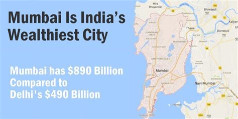 Mumbai Is Indias Wealthiest City But Delhi Kolkata Catching Up Fast