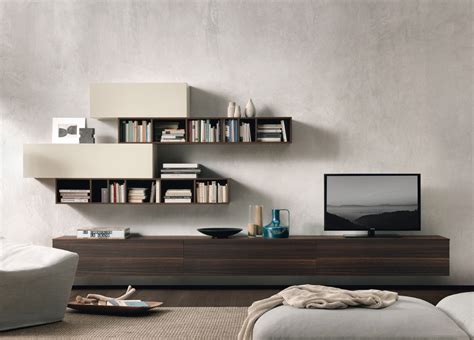 jesse open wall unit  contemporary wall units