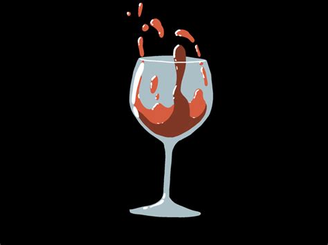 Wine Time Animation Design Motion Graphics Inspiration Animation